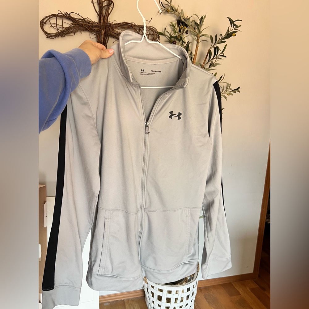 Under armour youth zip up